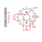 Sprocket Kit Suzuki GSXR750 '90/'91 - 530XRE 6 bolt 15/43