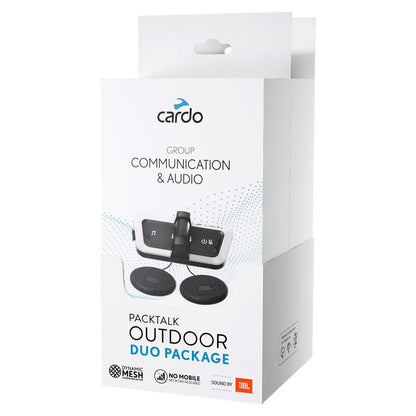 Cardo Packtalk Outdoor Duo – Black
