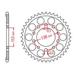 MTX 1303 Zero Alloy Rear Sprocket #520 - Black (41T)