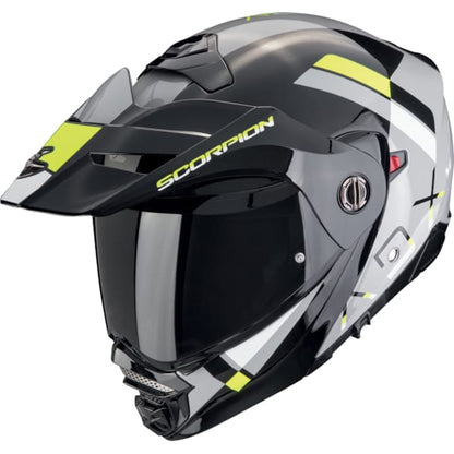 Scorpion ADX-2 Adventure Helmet - Galane Gray Black Neon Yellow