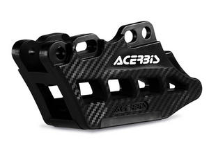 17952 Yamaha Black 2pc Chain Guide Block 2.0 Acerbis