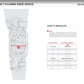 Alpinestars RK-7 Plasma Knee Brace - Black / Red