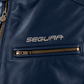 Segura 2XL Retro Leather Jacket - Blue White
