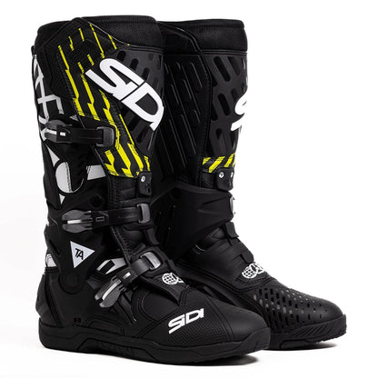 Sidi Crossair The Arsenale MX Boots - Black Yellow