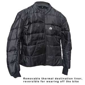 Motodry Ladies Siena Waterproof Jacket - Black / Magenta