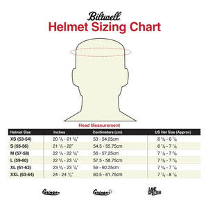 BILTWELL GRINGO Helmet -  GLOSS BLACK