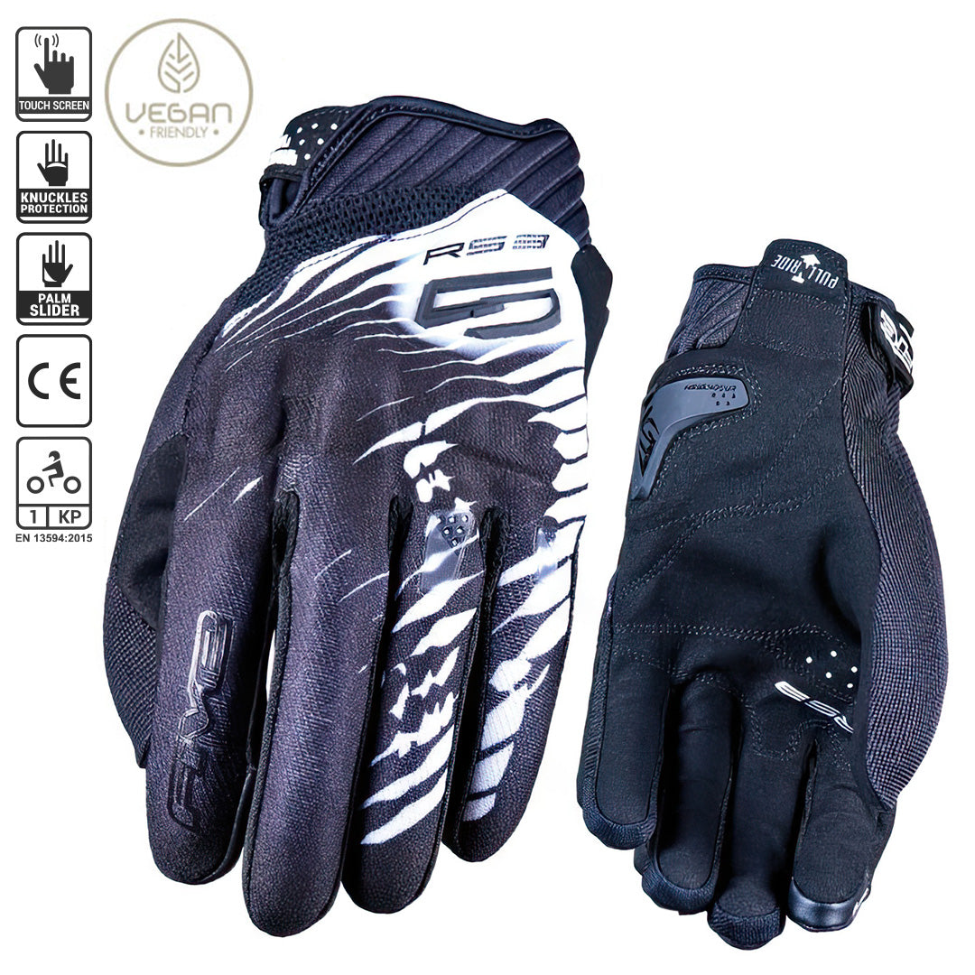 Five RS3 Evo Gloves - Skull Black