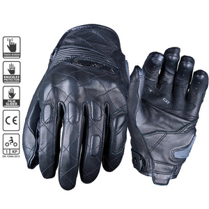 Five SportCity EVO Ladies Leather Gloves - Black