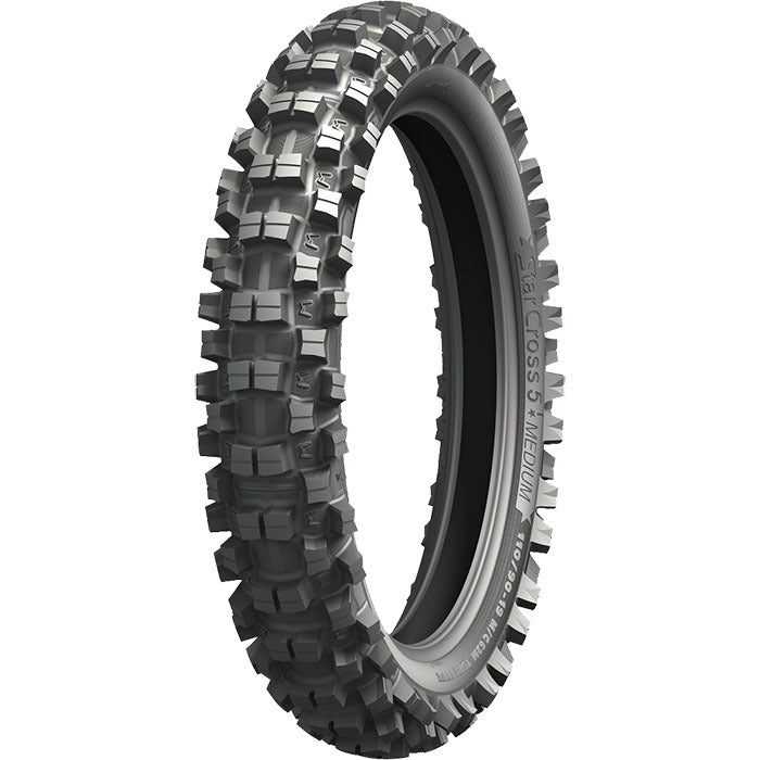 Michelin 90/100-14 Starcross 5 Medium Rear MX Tyre - 49M Bias TT