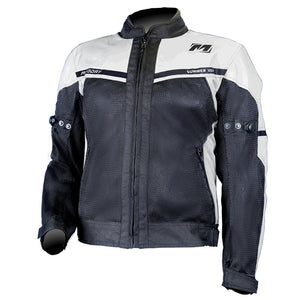 Motodry Summer Vent Jacket - White / Black