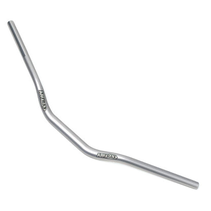 Artrax CR Low Alloy Motorcycle Fatbar Handlebars - Silver