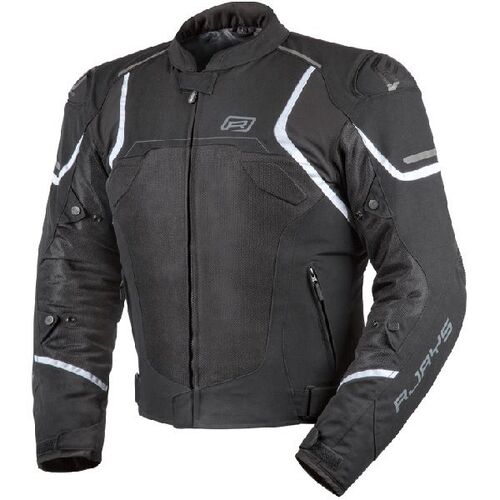 Rjays Pace Airflow Jacket - Black White
