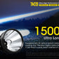 NITECORE TM39 5200 LUMEN LONG THROW RECHARGEABLE FLASHLIGHT+ ADAPTOR