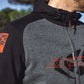 Ixon Touchdown Motorcycle Hoodie - Khaki Black