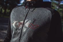 Load image into Gallery viewer, Ixon Touchdown Motorcycle Hoodie - Black Anthracite