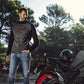 Ixon Touchdown Motorcycle Hoodie - Black Anthracite