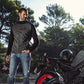 Ixon Touchdown Motorcycle Hoodie - Khaki Black