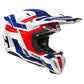 Airoh Twist 3 Adult MX Helmet - Dynasty Red/Blue Gloss