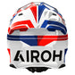 Airoh Twist 3 Adult MX Helmet - Dynasty Red/Blue Gloss