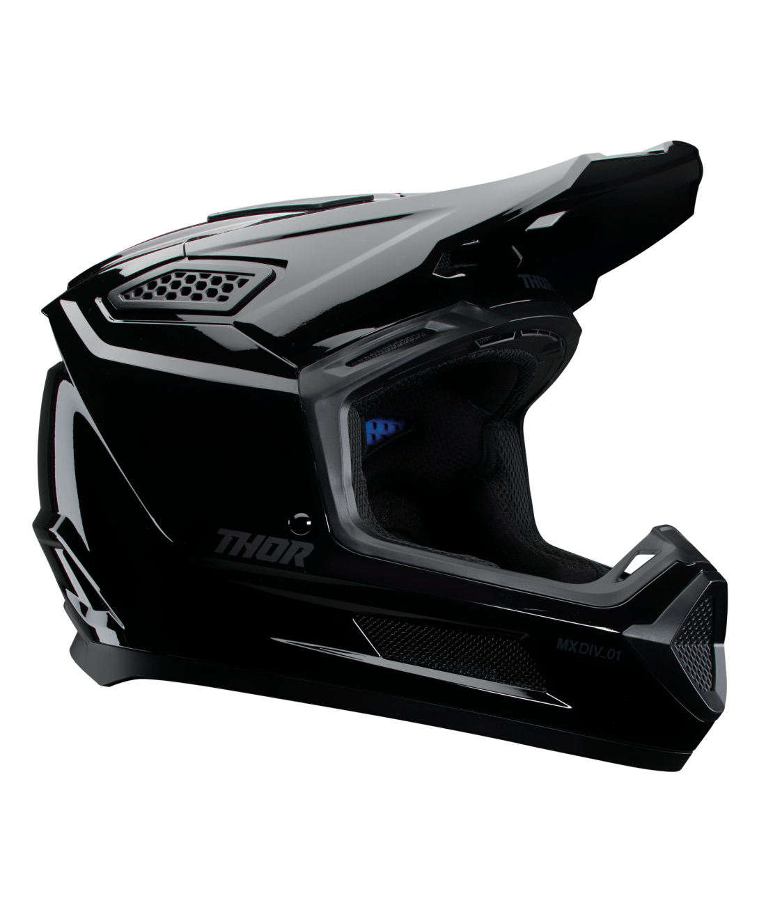 Thor Fleet Adult MX Helmet - Gloss Black