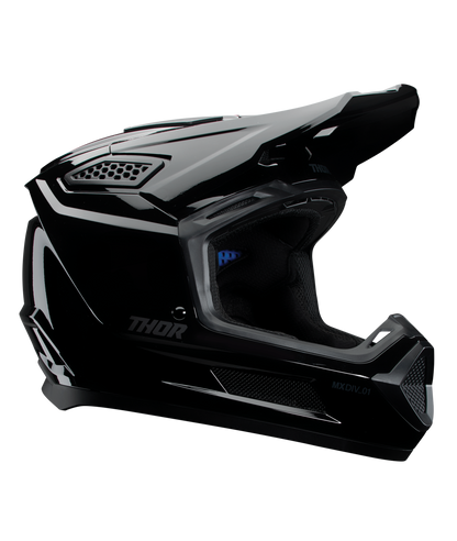 Thor Fleet Adult MX Helmet - Gloss Black
