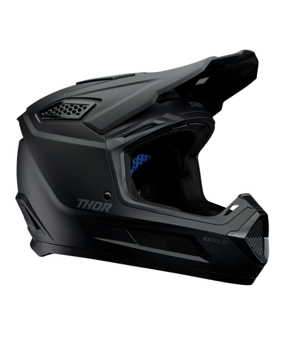 Thor Fleet Youth MX Helmet - Matt Black