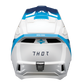 Thor Fleet Adult MX Helmet - Storm White Navy