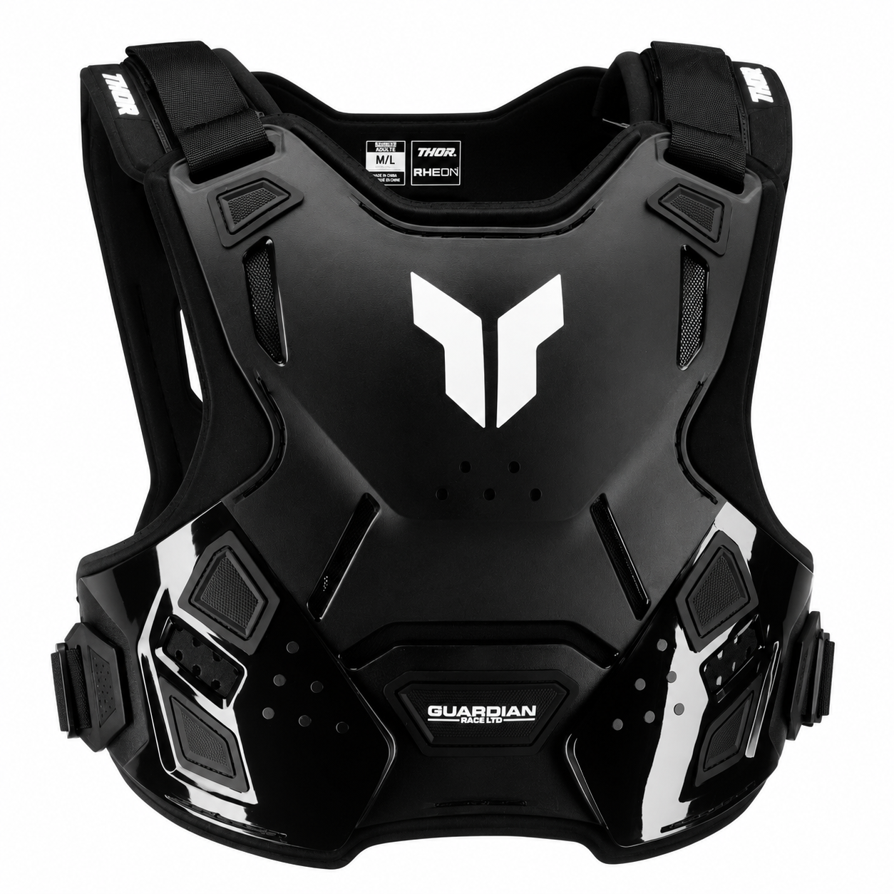 Thor Guardian Adult LTD Race Chest Protector - Black