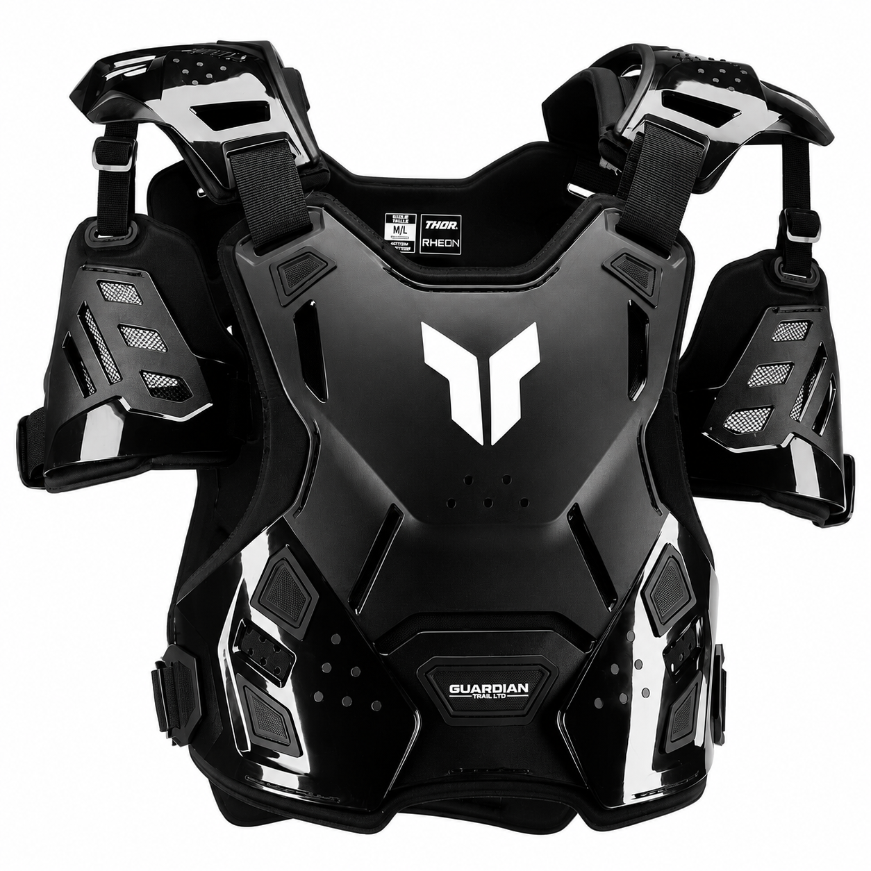 Thor Guardian Adult LTD Trail Chest Protector - Black