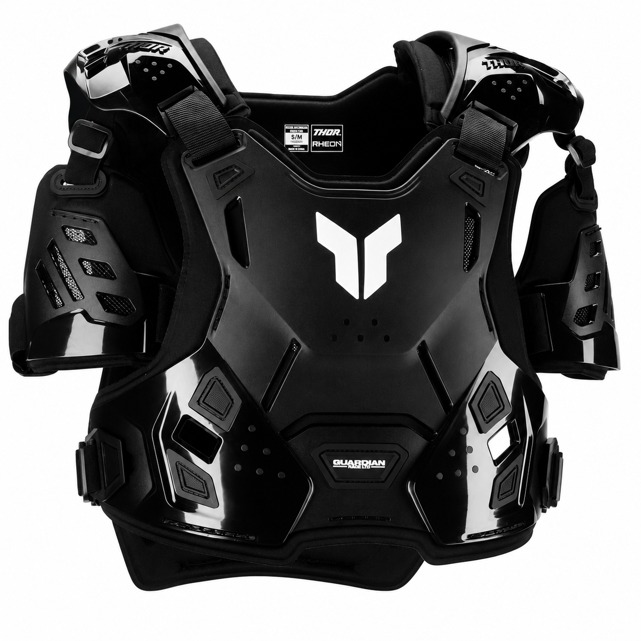 Thor Guardian Youth LTD Trail Chest Protector - Black