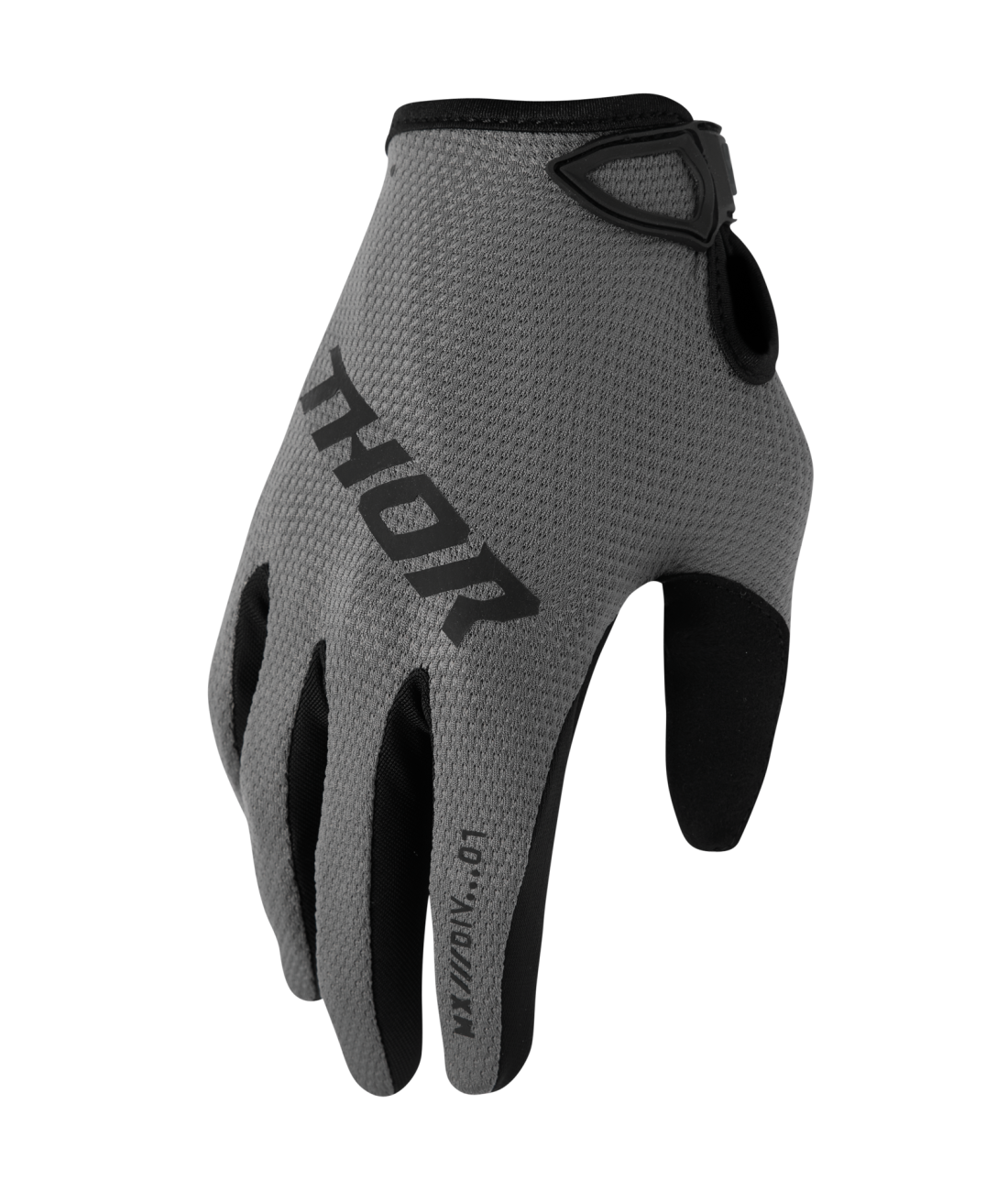 Thor Ridemode Adult Womens MX Gloves - Static Grey