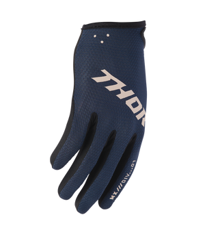 Thor Ridemode Adult Womens MX Gloves - Static Midnight