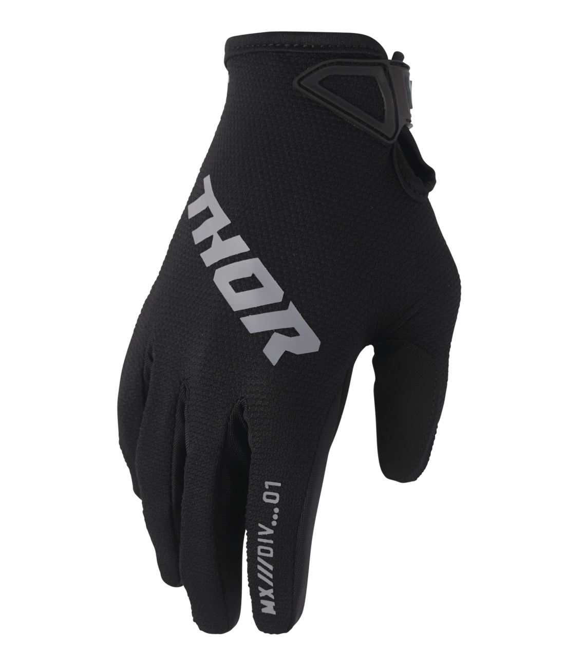 Thor Ridemode Adult MX Gloves - Static Black