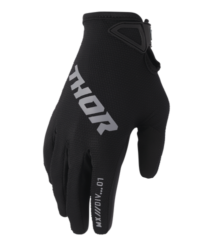 Thor Ridemode Adult MX Gloves - Static Black