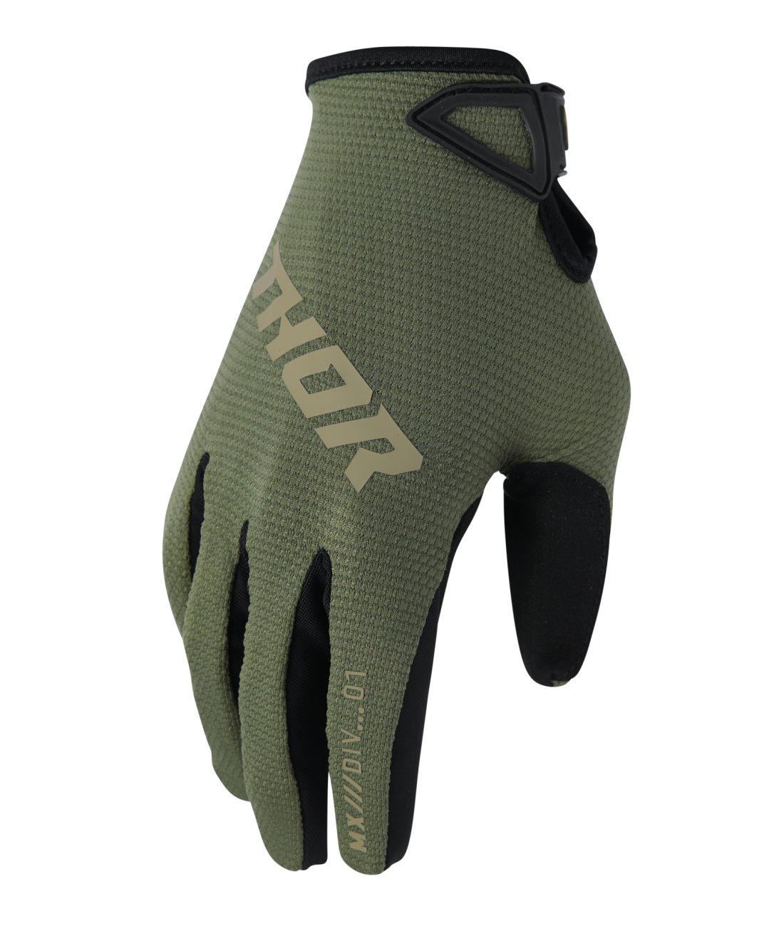 Thor Ridemode Adult MX Gloves - Static Camo