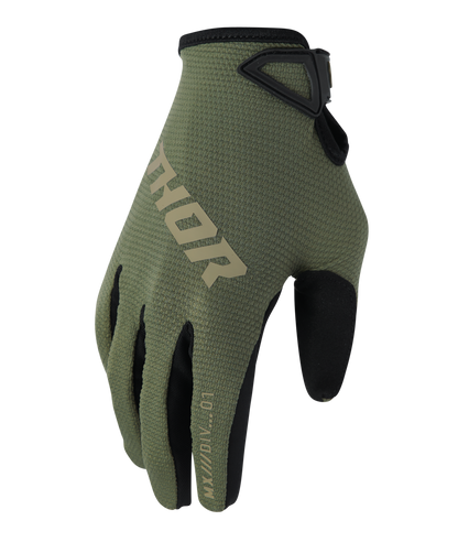 Thor Ridemode Adult MX Gloves - Static Camo