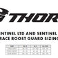 Thor Sentinel Pro Adult Chest Protector - White