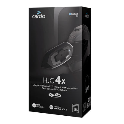 Cardo HJC 4X - Single - Intercom Communication System