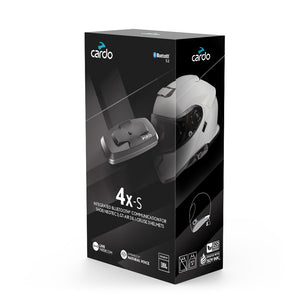 Cardo 4X-S Shoei Single Intercom Communication System