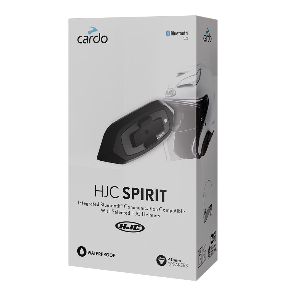 Cardo HJC Spirit - Single - Intercom Communication System