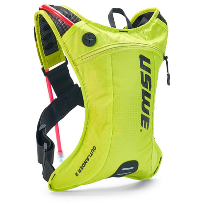 USWE Outlander 2L XC Hydration Pack - Crazy Yellow