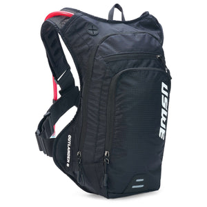 USWE Outlander Moto 9L Hydration Pack - Black