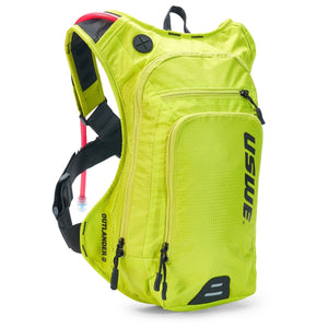 USWE Outlander Moto 9L Hydration Pack - Crazy Yellow