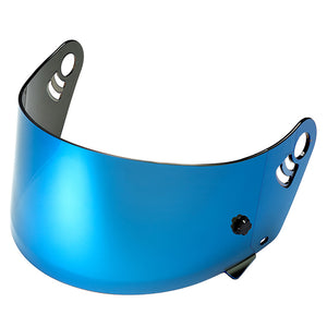 HJC HJ-28 Replacement Helmet Visor - Blue Chrome