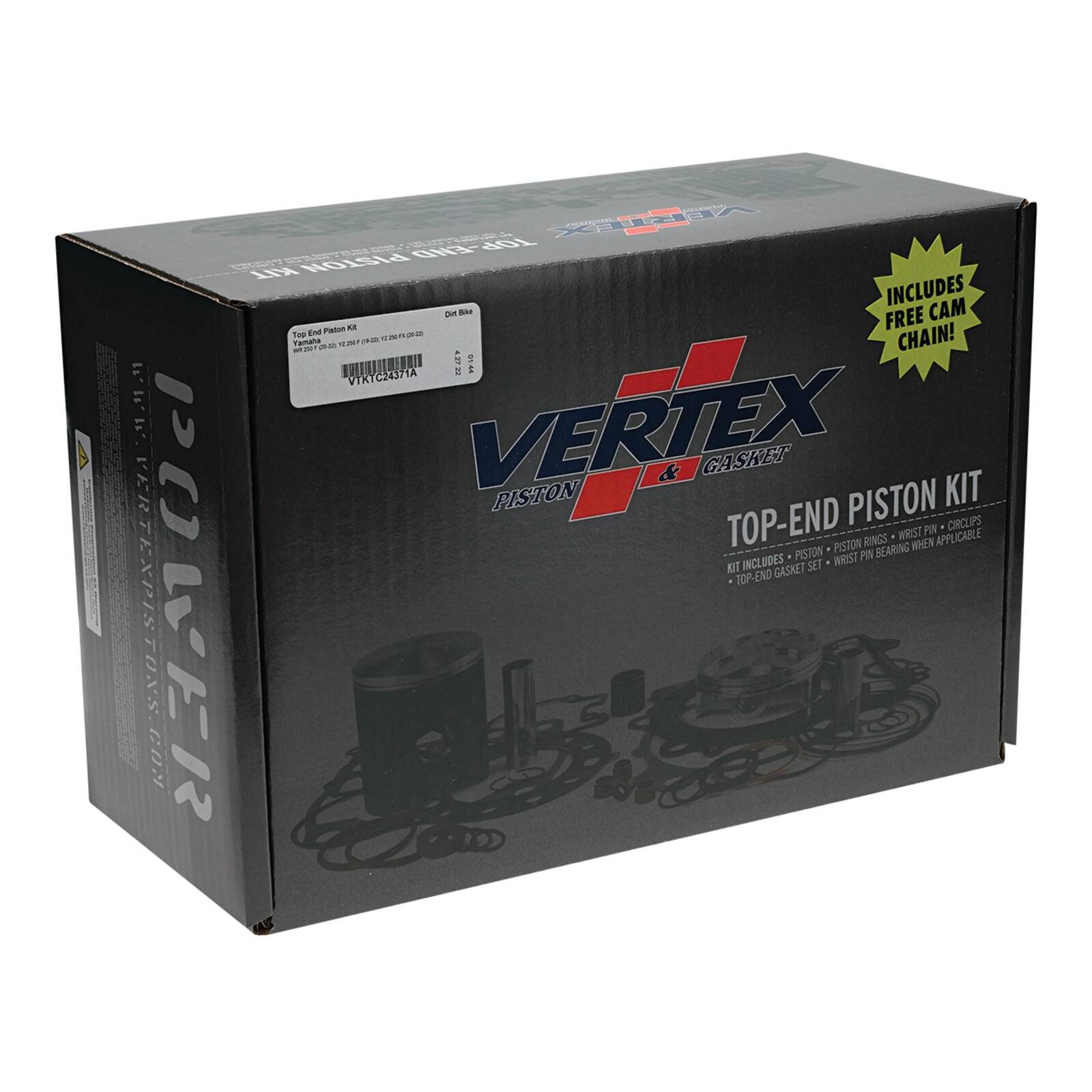 Vertex Top End Rebuild Kit - Forged Piston (A)