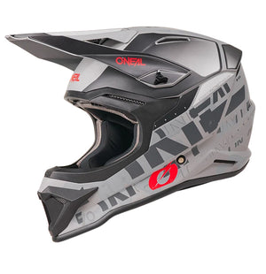 Oneal 1SRS Adult MX Helmet - Voltix Black / Grey