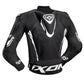 Ixon Vortex 2 Leather Sports Jacket - Black/White