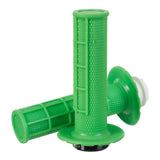 Whites Lock On Grips - Half Waffle - Green (with 6 Cams)