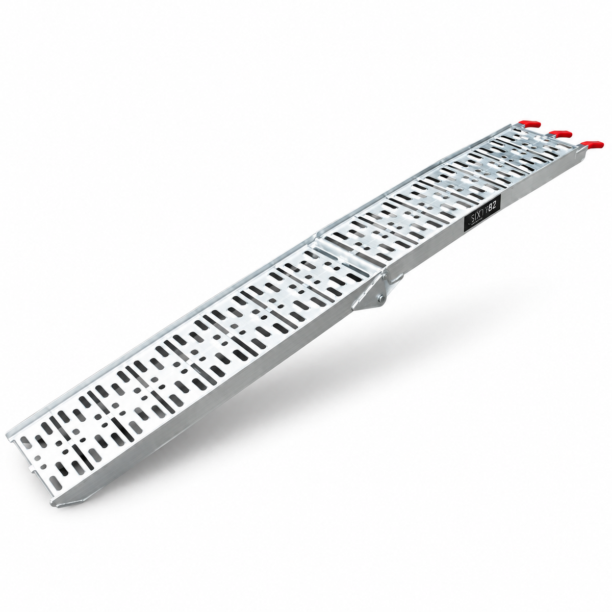 X-Tech Folding Alloy Ramp 220x27cm - 340kg Rated