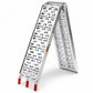 X-Tech Folding Alloy Ramp 220x27cm - 340kg Rated